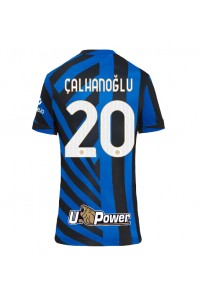 Inter Milan Hakan Calhanoglu #20 Voetbaltruitje Thuis tenue Dames 2024-25 Korte Mouw